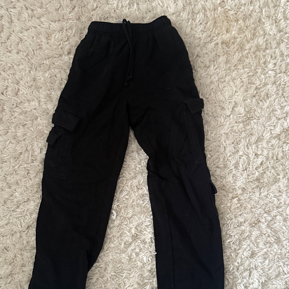 Garage Black Cargo Pants